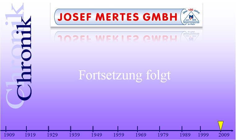 Chronik Josef Mertes GmbH